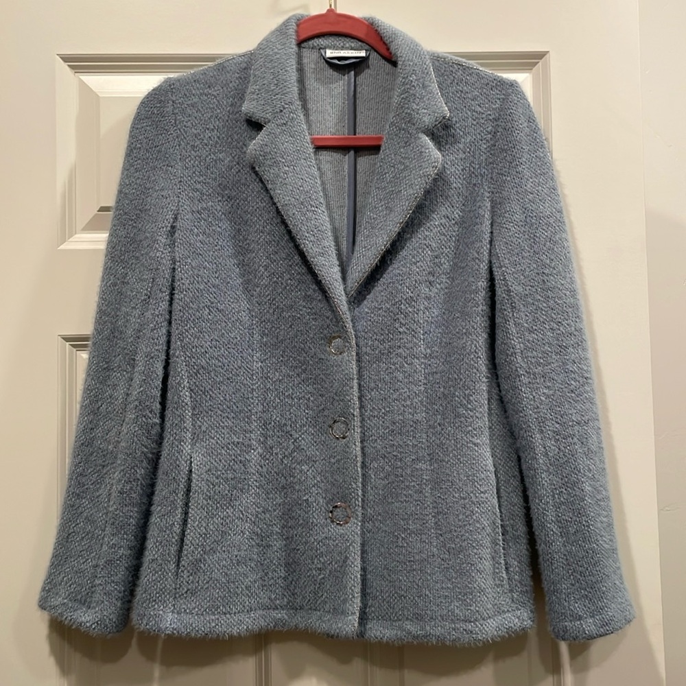 Inlarkin Slate Blue Blazer